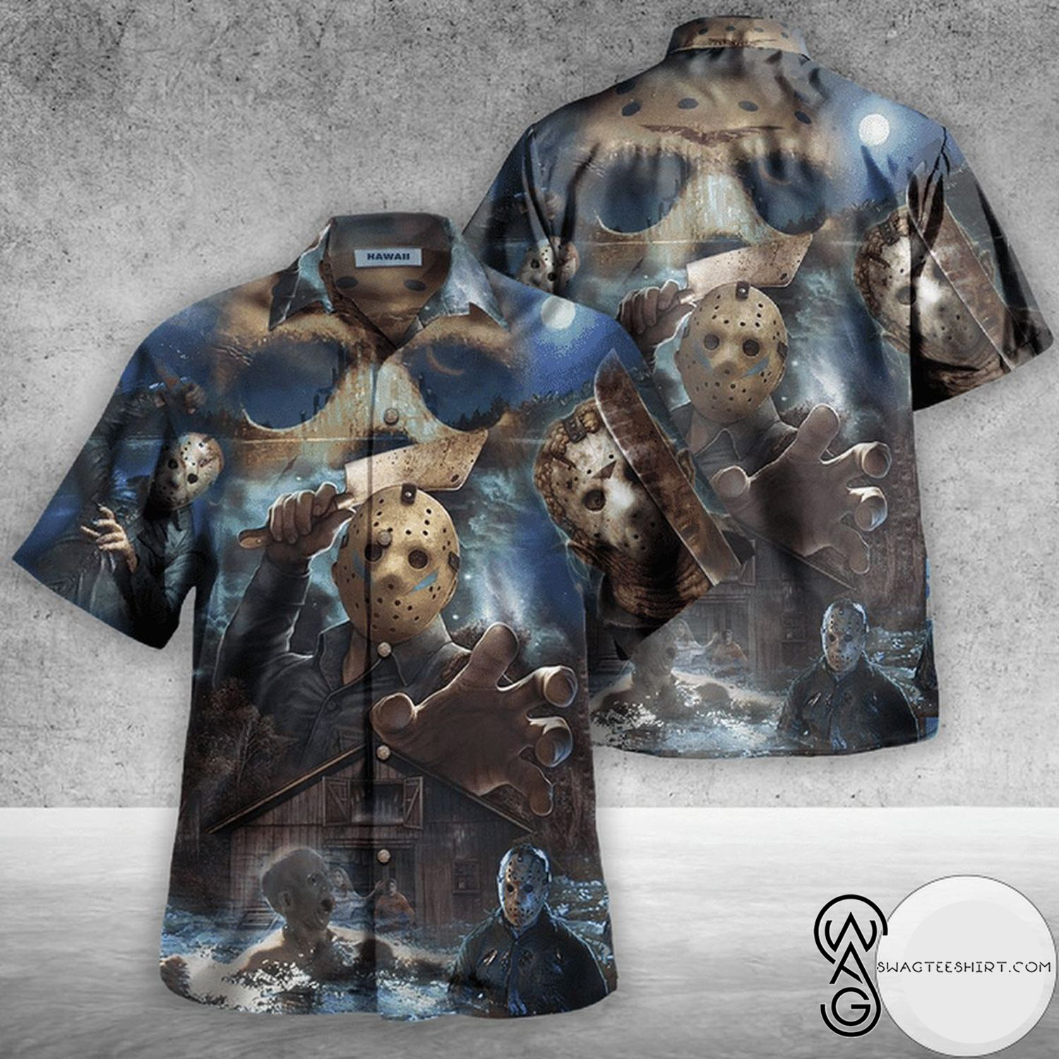 [Top Trending] No Lives Matter Jason Voorhees Halloween Casual Beach Full Printing Hawaiian Shirt